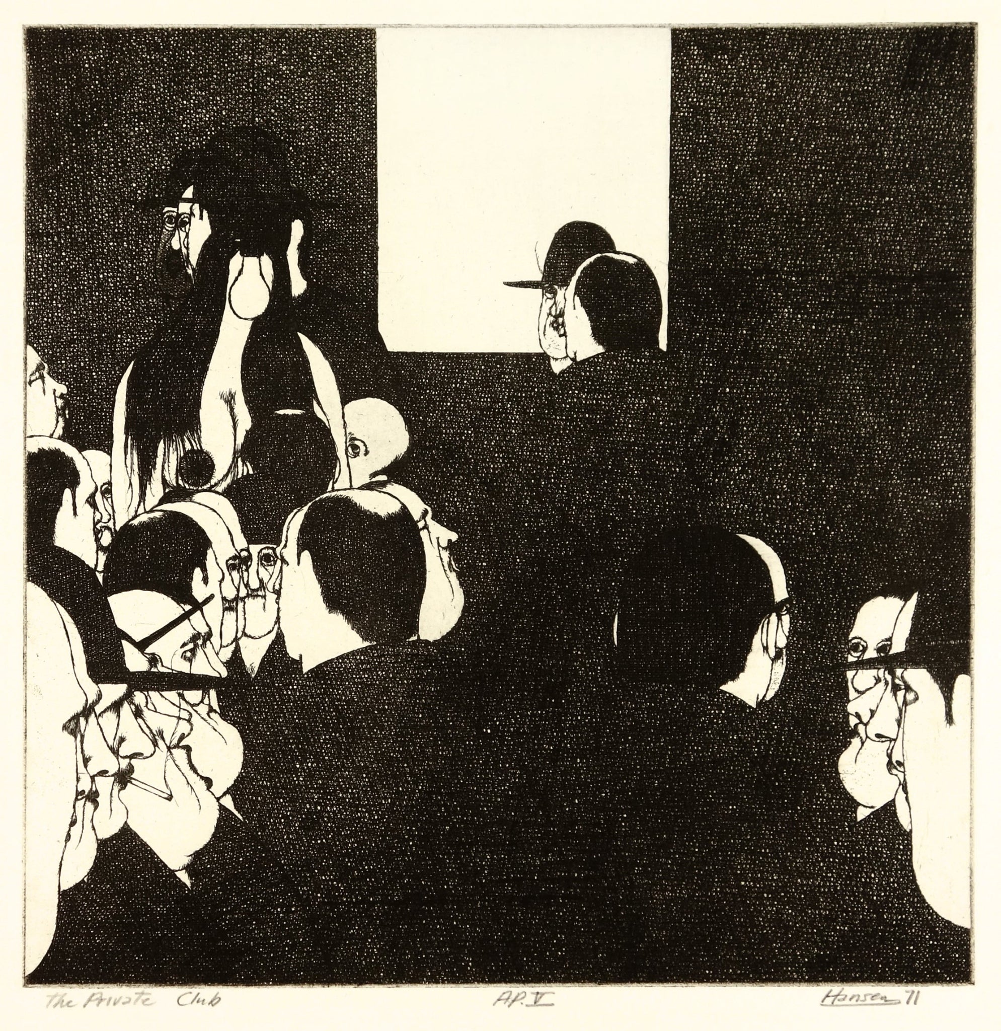 The Private Club by Art Hansen - Davidson Galleries