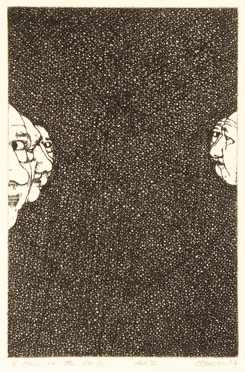 5 Men in the Dark by Art Hansen - Davidson Galleries