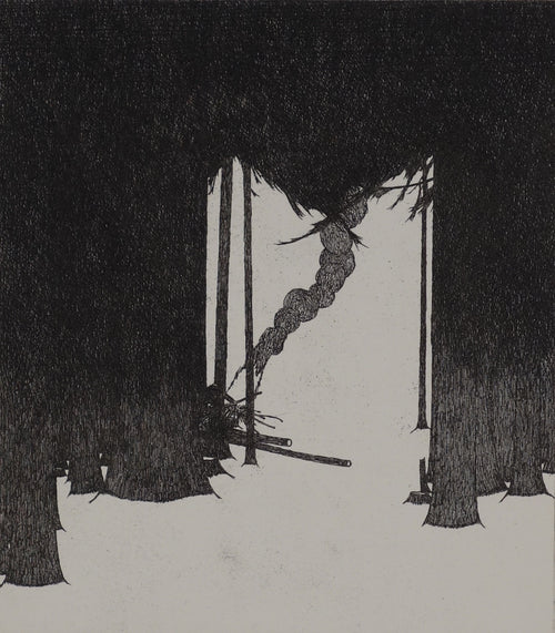 Forest Clearing - February 1975 by Art Hansen - Davidson Galleries
