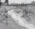 Island Farm - January 1976 by Art Hansen - Davidson Galleries