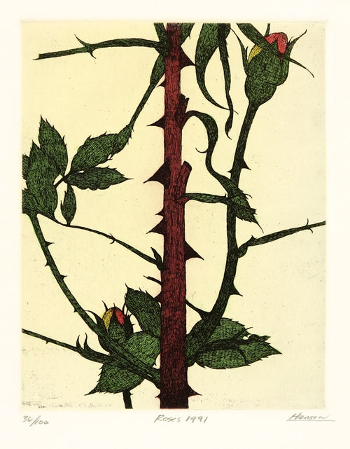 Roses 1991 by Art Hansen - Davidson Galleries