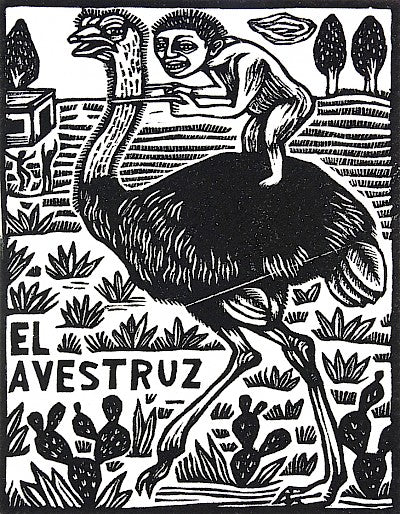 El Avestruz (the Ostrich) by Artemio Rodriguez - Davidson Galleries