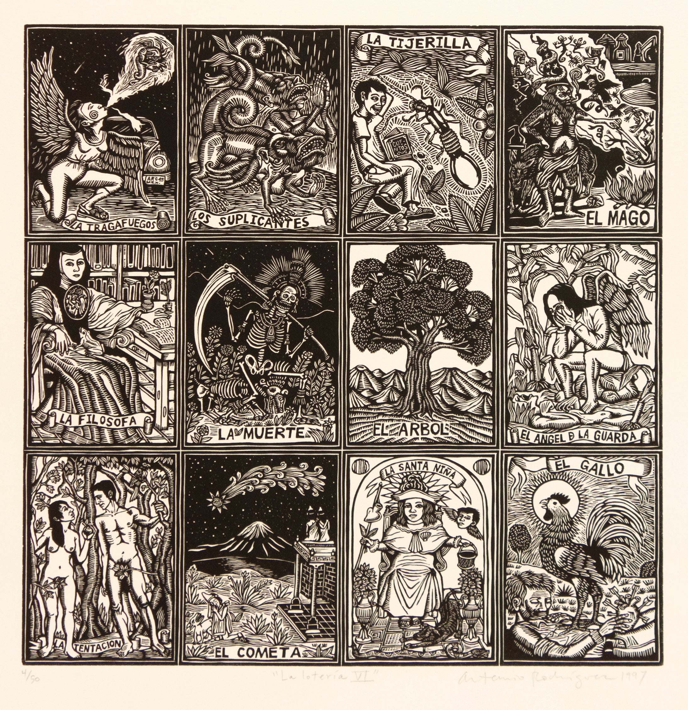 La Lotería VI by Artemio Rodriguez - Davidson Galleries