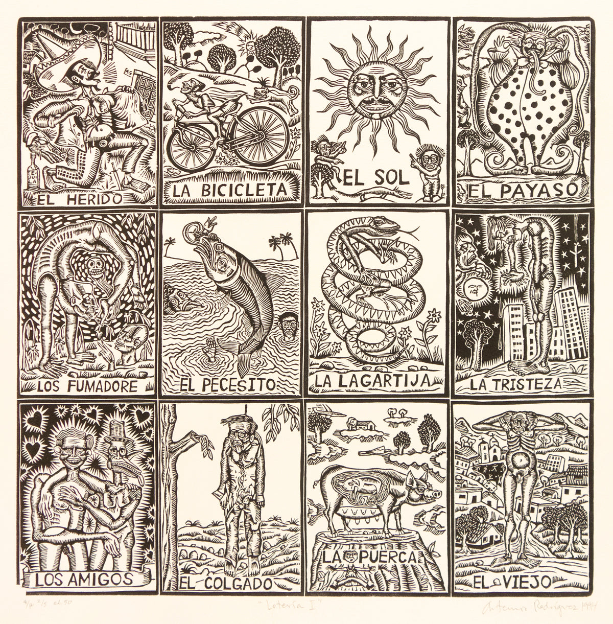 La Lotería I by Artemio Rodriguez - Davidson Galleries
