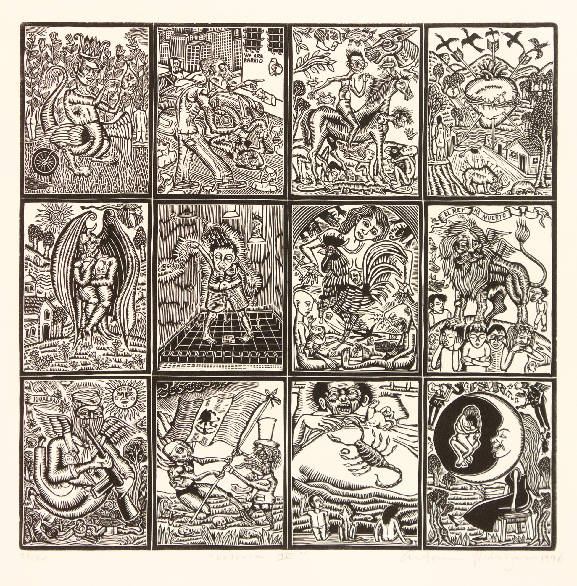 La Loteria IV by Artemio Rodriguez - Davidson Galleries