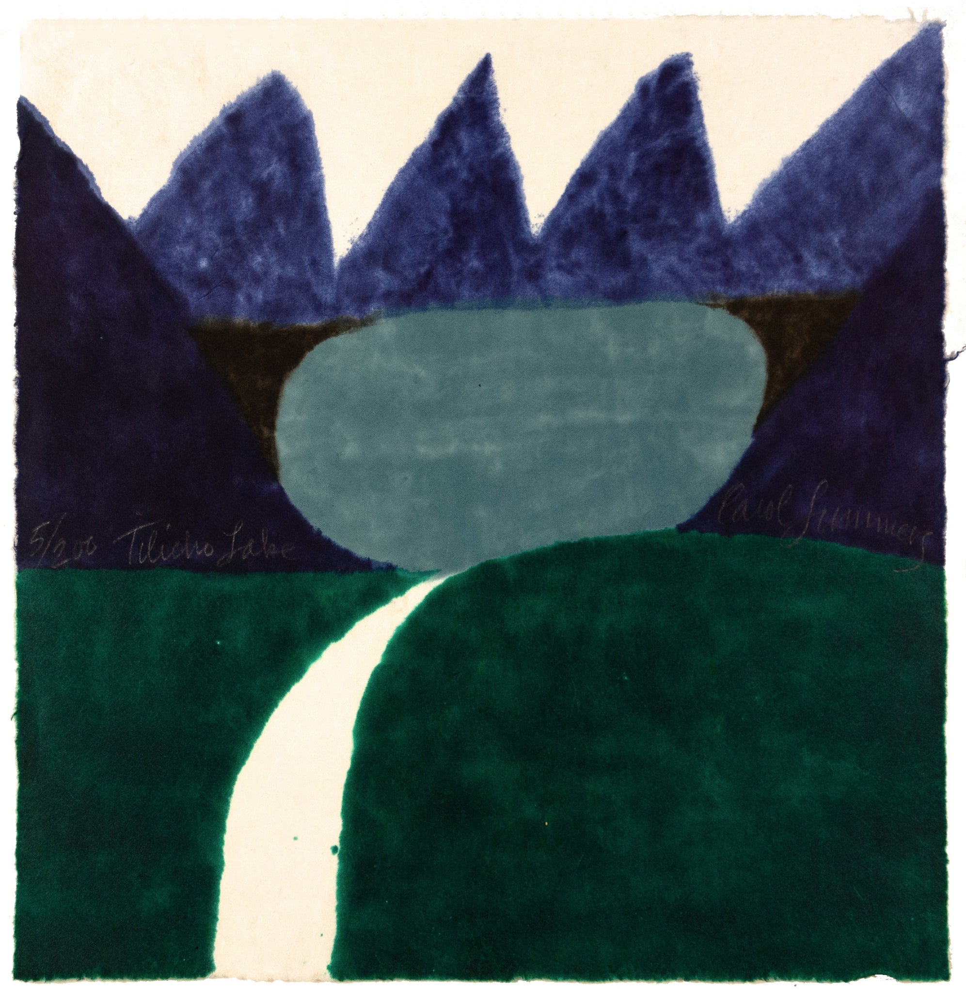 Tilicho Lake by Carol Summers - Davidson Galleries