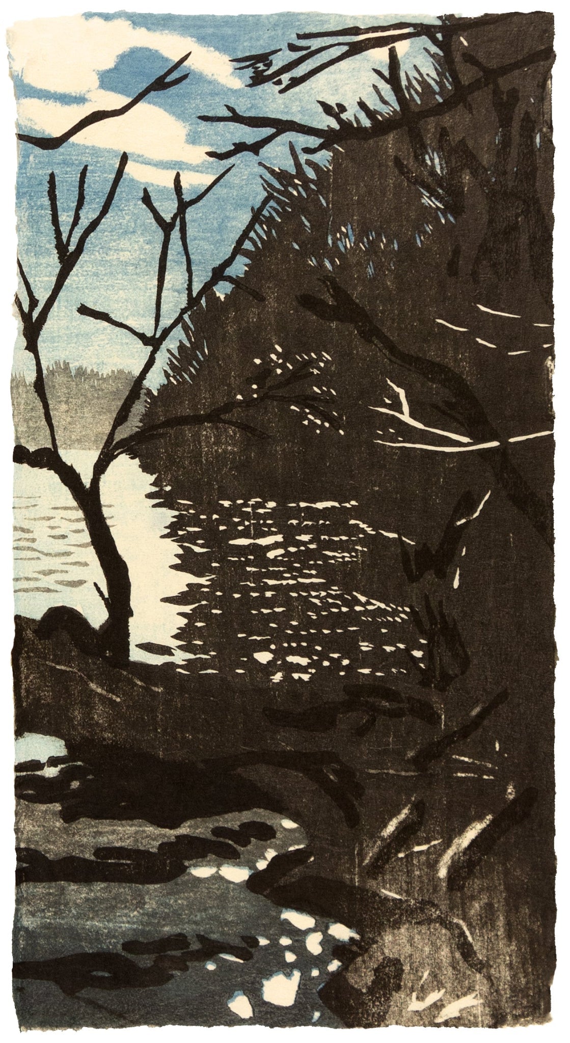 Untitled Lakeside by Eva Pietzcker - Davidson Galleries by Eva Pietzcker