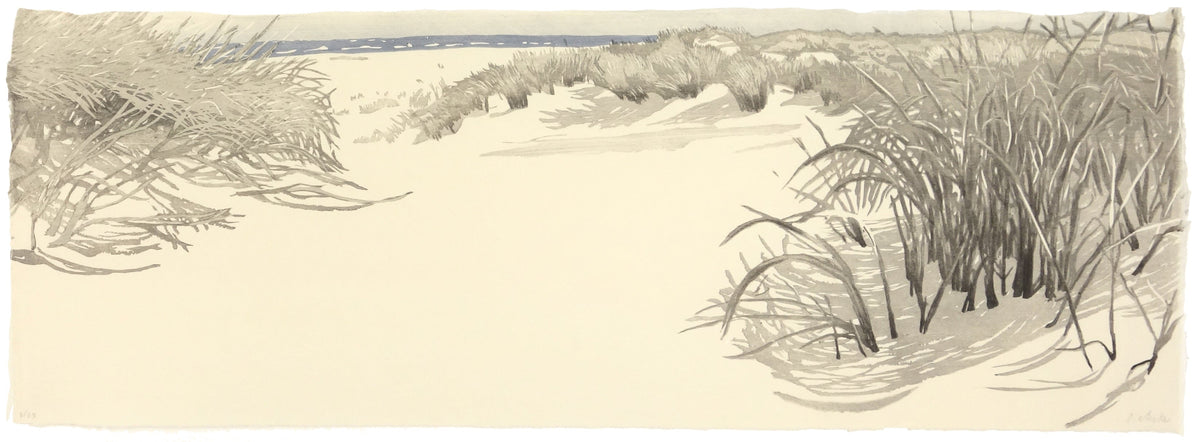 Dunes (Grey tones with blue) by Eva Pietzcker - Davidson Galleries