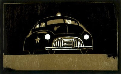 Police Car by Lockwood Dennis - Davidson Galleries