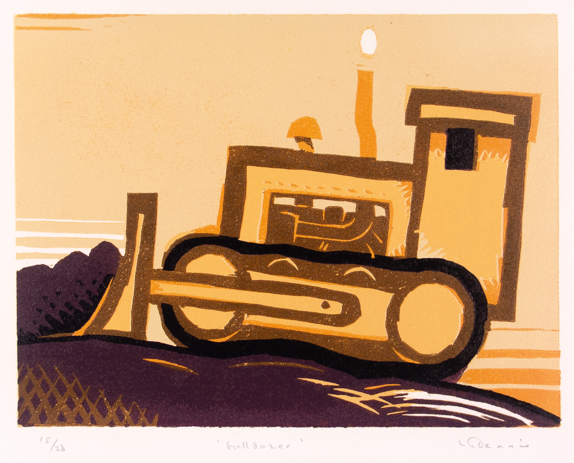 Bulldozer by Lockwood Dennis - Davidson Galleries