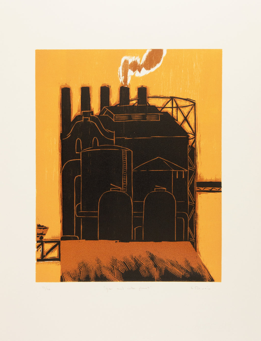 Gas and Coke Plant by Lockwood Dennis - Davidson Galleries