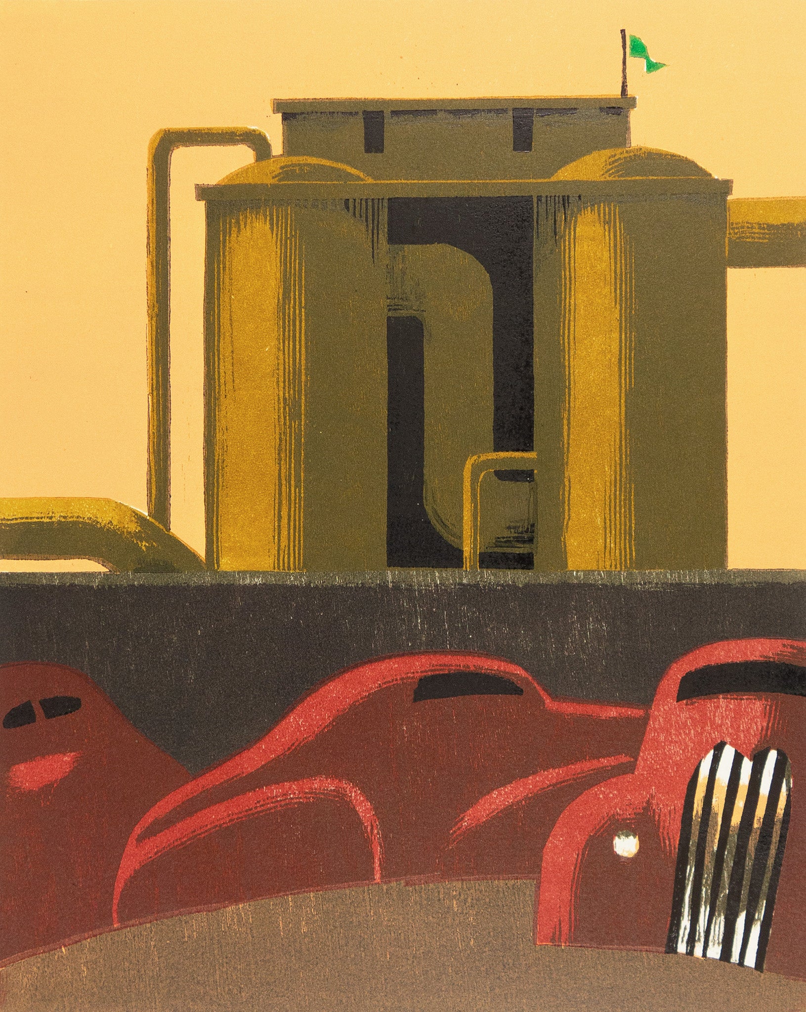 Rusting Cars by Lockwood Dennis - Davidson Galleries
