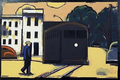 Interurban Car by Lockwood Dennis - Davidson Galleries