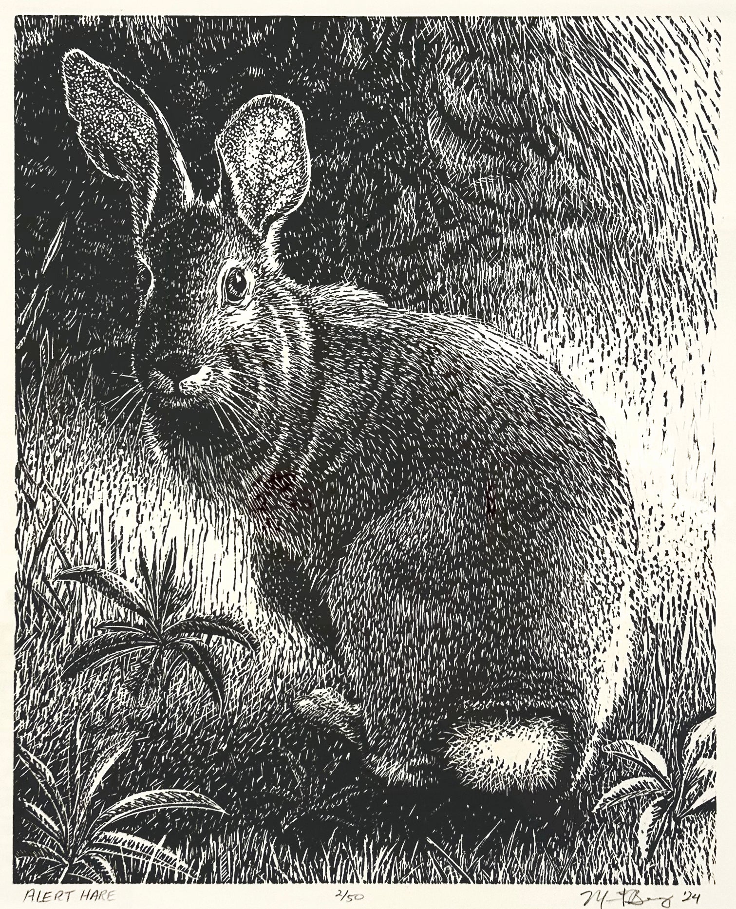 Alert Hare by Marit Berg - Davidson Galleries