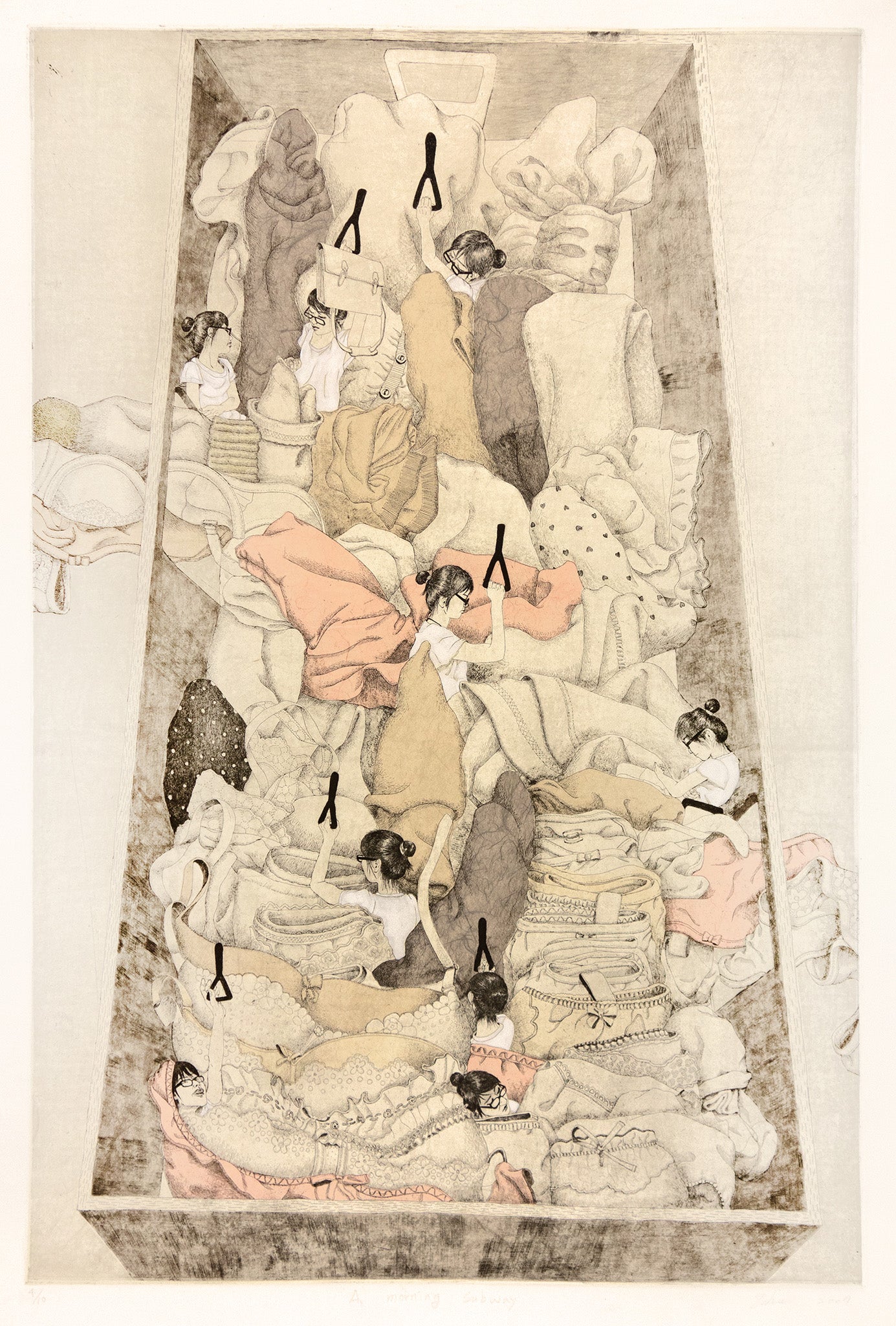 A Morning Subway by Seoul Kim - Davidson Galleries